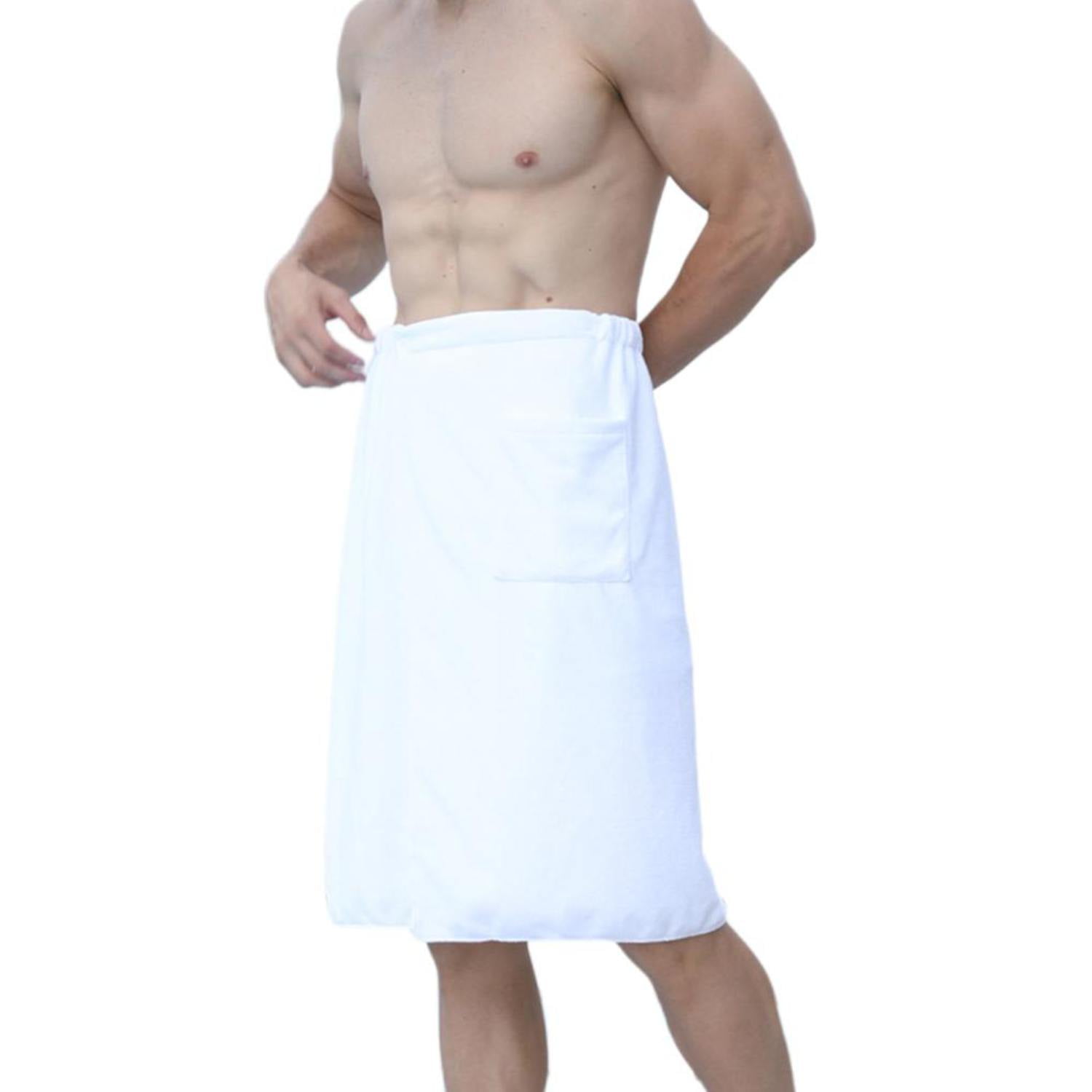 Toalla Falda Para Baño/spa/playa Masculino - 53x137 Cm - 420 G/m² - 100% Algodón - Teka