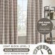 thumbnail image 5 of Cortina Madison Park 127 × 241 cm Marrón con forro polar, 5 of 9