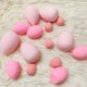 thumbnail image 2 of Esponja de maquillaje GFOUNS 15 uds multicolor rosa, 2 of 6