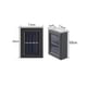 thumbnail image 2 of Pack 4 Focos Muro Aplique Led Solar Jardín 10x3x7 CM, 2 of 3