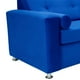 thumbnail image 3 of Sofa Vivo 3c Felpa 12 Azul Rey, 3 of 5