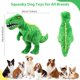 thumbnail image 2 of Dinosaurio homounter de peluche para perros grandes con chirriador, 2 of 7