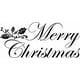 thumbnail image 1 of Decomural Merry Christmas Holly WS-50021, 1 of 2