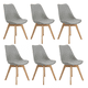 thumbnail image 1 of SILLA TULIP ECOCUERO GRIS X6, 1 of 3