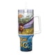 thumbnail image 2 of Magia Extraña Vaso aislado de acero inoxidable con asa, diseño temático, regalo para familia, amigos y fans; incluye pajita y encaja en el portavasos estándar, 40 oz, 2 of 6