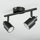 thumbnail image 3 of Lámpara Pared Techo LED Negro 2 Luces Ajustable Jhn, 3 of 3