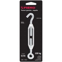 Tensor Ojo Gancho 5/16"" / 100Kg - Fiero