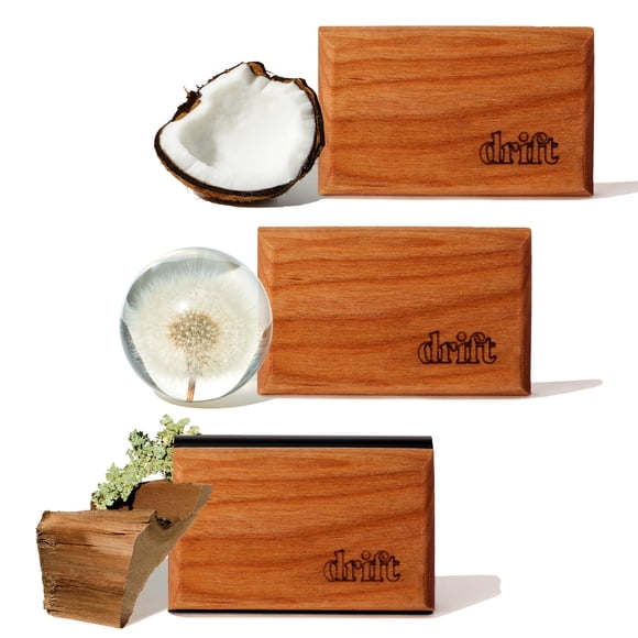 Kit de inicio para ambientadores de coche, desodorante Drift Wooden