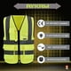 thumbnail image 2 of Chaleco Reflectante Seguridad 7 Bolsillos Alta Visibilidad Unisex, 2 of 3