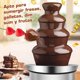 thumbnail image 2 of Cascada De Chocolate Profesional Fuente Fondue 3 Pisos 220v FIGOIMPORT, 2 of 10
