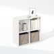 thumbnail image 4 of Librería Furinno PELLI de 4 cubos, blanca, 30 x 60 x 60 cm, 4 of 6