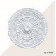 thumbnail image 2 of Lámpara de techo redonda blanca AFD Home Classic Medallion, 2 of 7