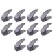 thumbnail image 1 of Organizador De Ranuras Para Zapatos De 10 Piezas, Cubierta Doble Para Organización De Armario, Zapatero Gris, 1 of 5