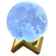 thumbnail image 1 of Lámpara De Luna Con Control Remoto 3d, Luz Nocturna, Lámpara De Luna Con Palmaditas Para La Mesita De Noche, Ambiente Creativo, Iluminación De Alimentación, 1 of 5