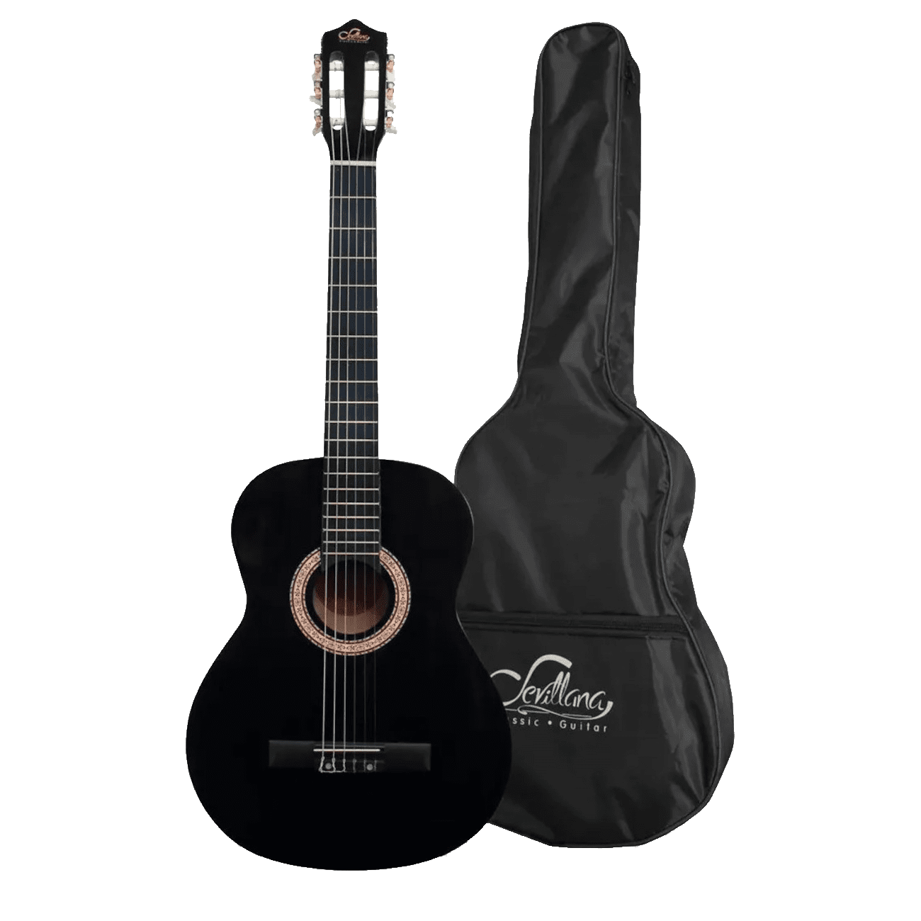 Guitarra Acustica 39" Sevillana 08448 Black