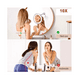 thumbnail image 4 of Espejo Maquillaje Con Aumento 10x Ajustable 360° y  Luz Led, 4 of 8