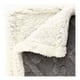 thumbnail image 2 of Frazada Andes Jacquard Sherpa Gris 2 Plaza, 2 of 3