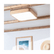 thumbnail image 2 of 3 Foco Plafon Led Cuadrado Sobrepuesto 36w Luz Fria Madera, 2 of 3