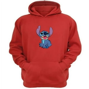 Genérico - Polerón Canguro Extraterrestre Azul Rojo Talla Xl Unisex