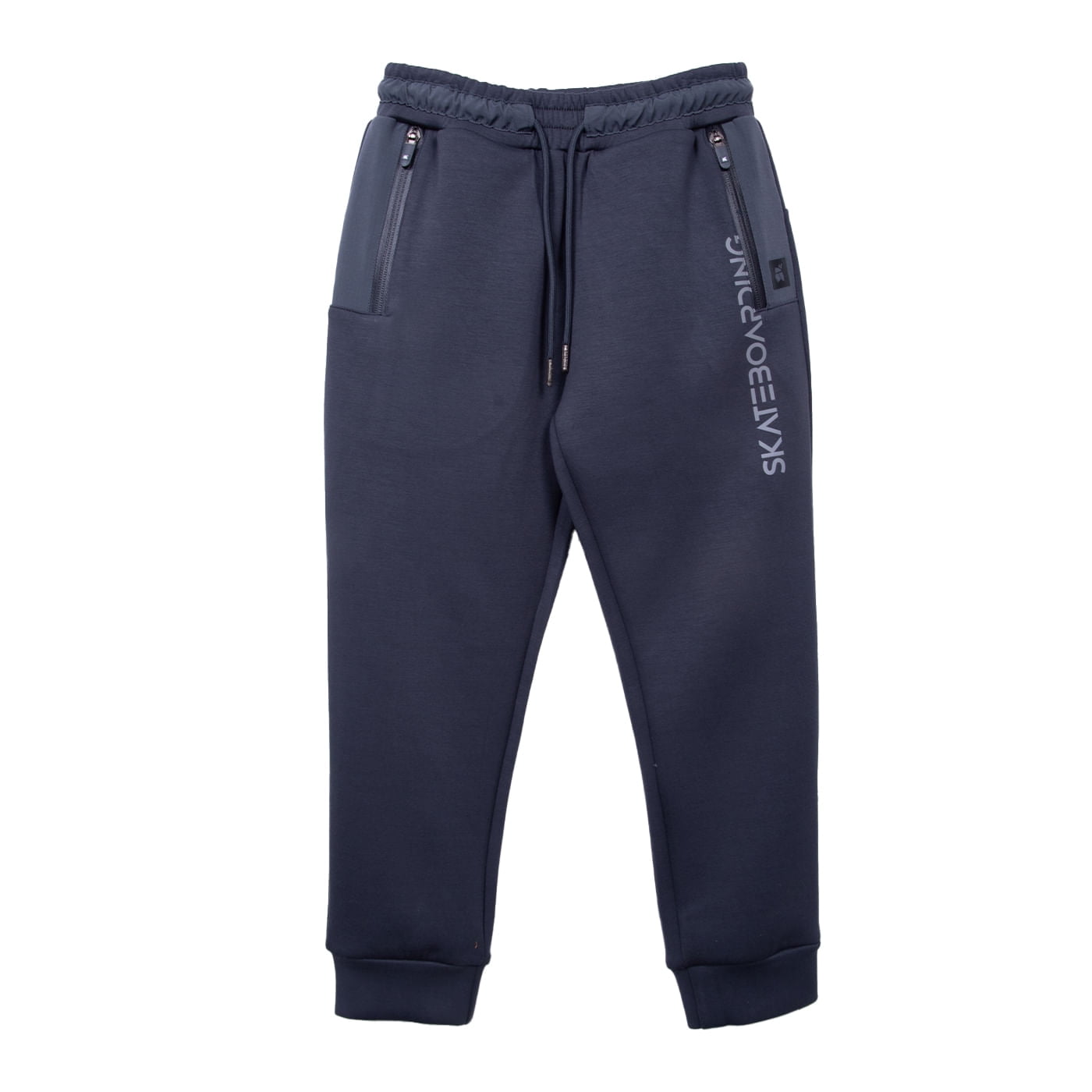 Pillin - Pantalón Buzo Niño Jogger Cierres Delanteros Marengo