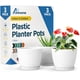 thumbnail image 1 of Macetas Lifemaster de 15 cm, pack de 3, con platos de drenaje, 1 of 9