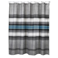 Mallorca - Cortina Para Baño Diseño Boston Con Forro 2 Piezas