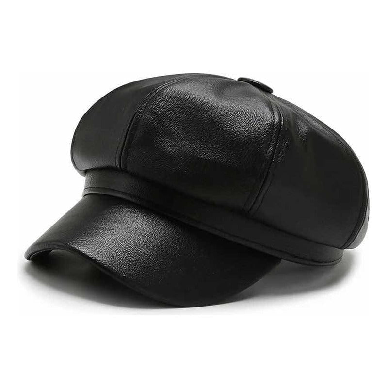Mercado Cbf - Gorra Femenina Estilo Boina Callejera, Moda Urbana Sombrero Negro Talla Unica