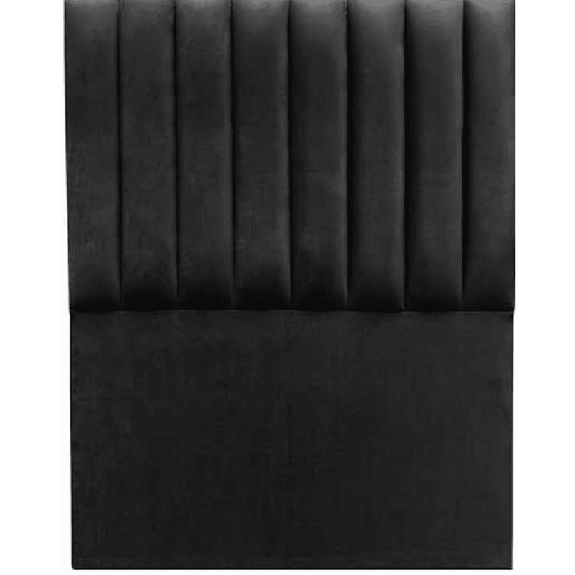 Kerabaalshop - Respaldo Tubular Al Piso Felpa Negro King