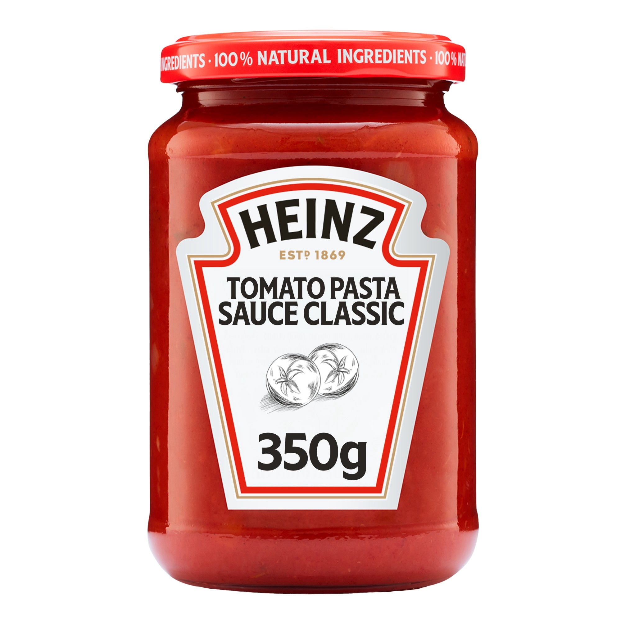 Salsa De Tomate Clasica Frasco 350 g Heinz
