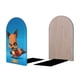 thumbnail image 2 of Zoo Battle Arena Sujetalibros decorativos temáticos, tope para estantería con base antideslizante, uso dual para hogar y oficina - 2 piezas, 2 of 6