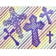 thumbnail image 3 of Set de troqueles de corte Mvchifay con cruces, 5 piezas, metal para scrapbooking, 3 of 9