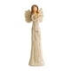 thumbnail image 1 of Estatuilla De ángel Resina Pintada A Mano Arte Decorativo Coleccionable Chica Estatua Estilo B, 1 of 3