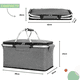thumbnail image 3 of Canasto Picnic Cooler Bolso Térmico Plegable Portátil, 3 of 6