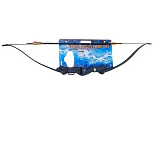 Poelang - Arco Recurvado Juvenil Wizardly 20Lbs Negro +2 Flechas Y Mas