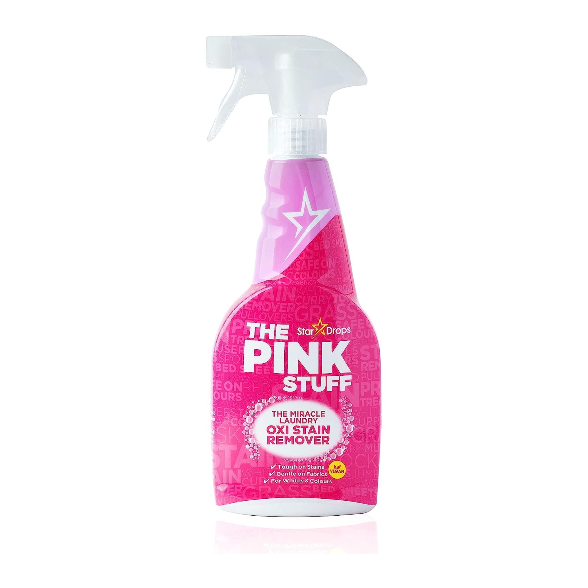 Quitamanchas Líquido Oxi Prelavado Botella Gatillo 500 ml The Pink Stuff