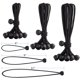 thumbnail image 1 of Cordones elásticos con bola Skytened, 30 piezas, 15, 23 y 28 cm, con bola de 2.5 cm, 1 of 7