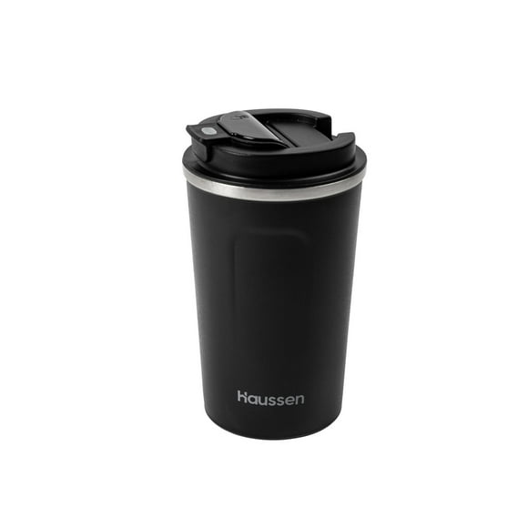 Mug Térmico Acero Inox Haussen 380 ml Indicador Temperatura