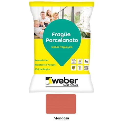 Weber - Fragüe Porcelanato 1Kg Mendoza