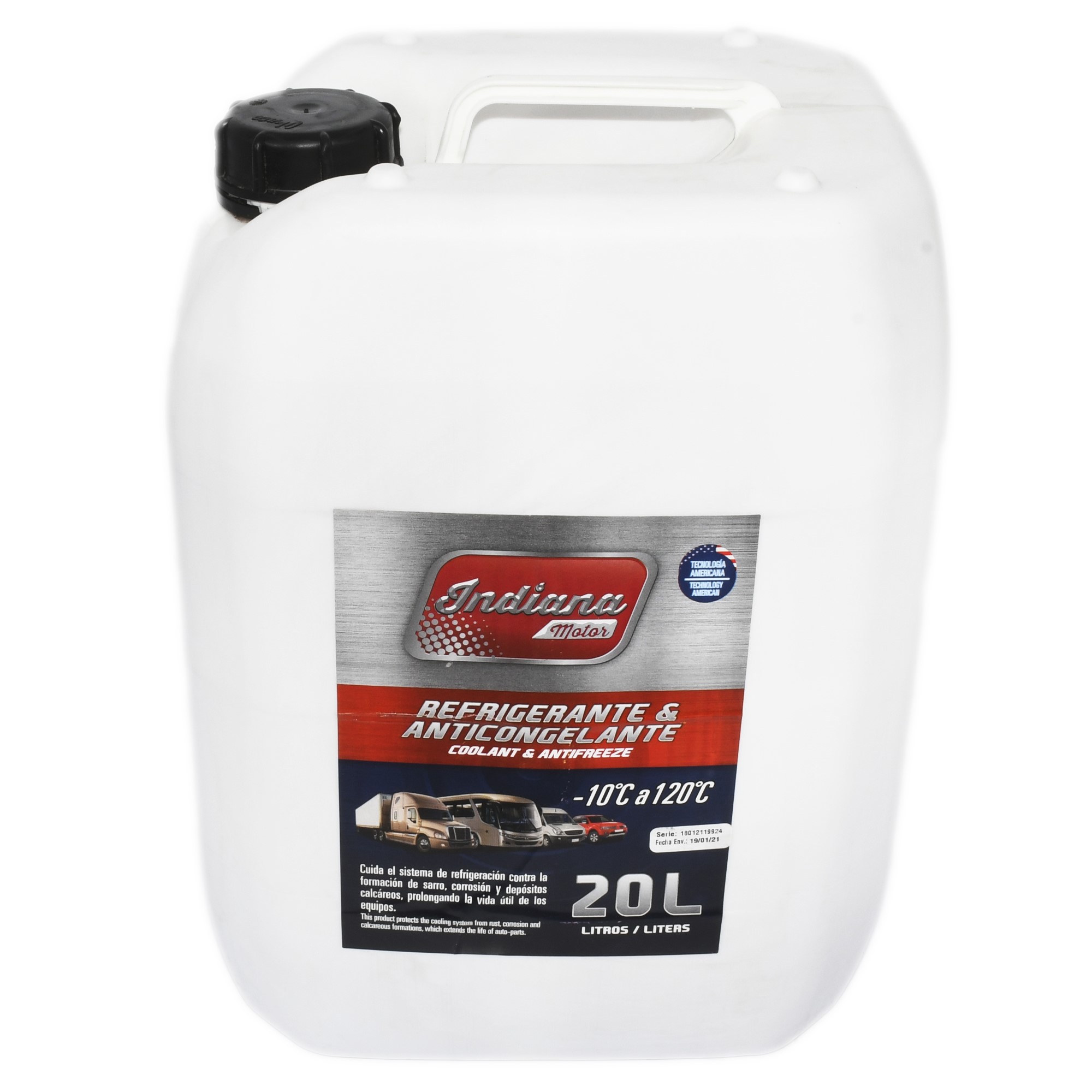 Indiana - Refrigerante -10 Grados 20 Lts