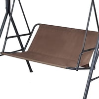 Xusx111 - Cubierta Del Asiento De Columpio De Reemplazo, 600D Paño De Oxford Impermeable 2/3 Asiento Del Asiento De Columpio Del Patio Cubiertas De Reemplazo Para Columpios Del Patio Del Jardín Del Po