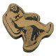 thumbnail image 3 of Juguete de buscar Tall Tails de 23 cm de cuero natural para perros, 3 of 9