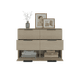 thumbnail image 4 of Mueble Cómoda 4 Cajones 2 Puertas Kaia Rovere Y Blanco 77x107x41 Cm, 4 of 12
