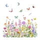 thumbnail image 5 of Calcomanía de ventana de flores de jardín, calcomanía de ventana de vidrio, decoración creativa colorida del hogar, calcomanía de ventana Floral para, 5 of 5