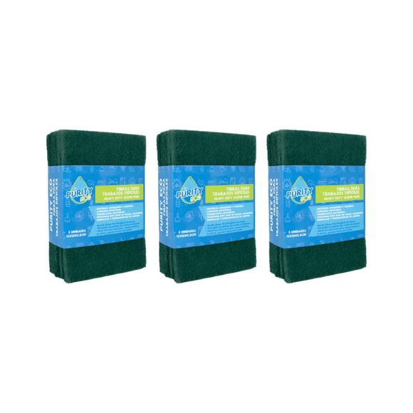 Pack 15 Esponja Abrasiva Profesional | Remoción Intensa y Duradera