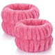 thumbnail image 2 of Pulseras para lavar la cara entre forro polar coral, 2 unidades, 2 of 7