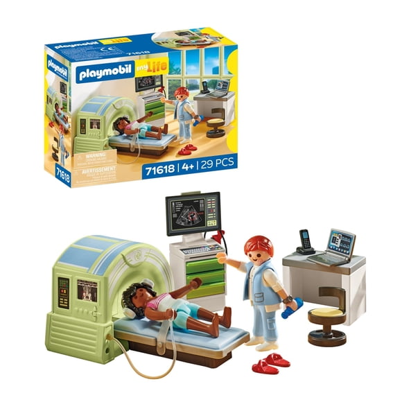 Playmobil Set de resonancia magnética con figuras infantiles, 29 piezas