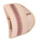 thumbnail image 2 of Cojín De Soporte Lumbar De Malla Soporte De Respaldo De Malla Ergonómico Para Silla De Oficina De Automóvil Beige, 2 of 5