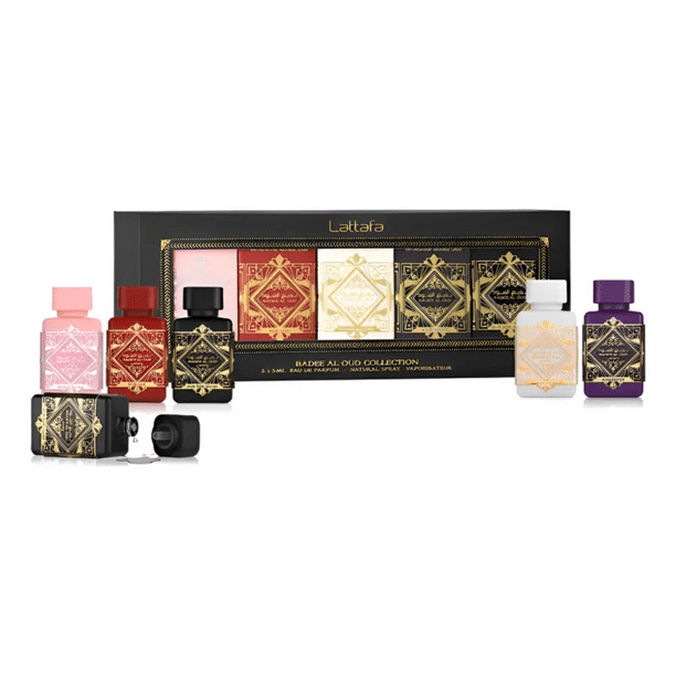 Badee Al Oud Sublime + Noble Blush + Amethyst + Oud For Glory Edp 5 Ml Set 5 Pcs Mini