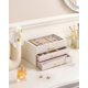 thumbnail image 2 of Caja de Joyas Lolalet Organizador de 3 Niveles con Tapa de Vidrio, 2 of 7