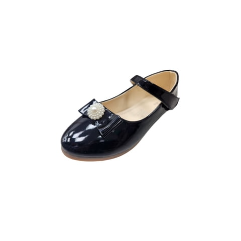 Vinnys Outlet - Zapato De Charol Negro Niña